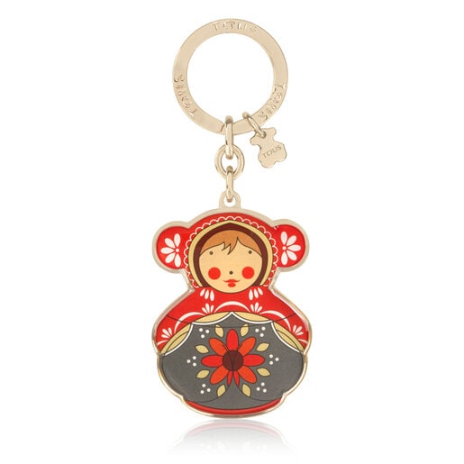 Multicolored Oso Russia Key ring