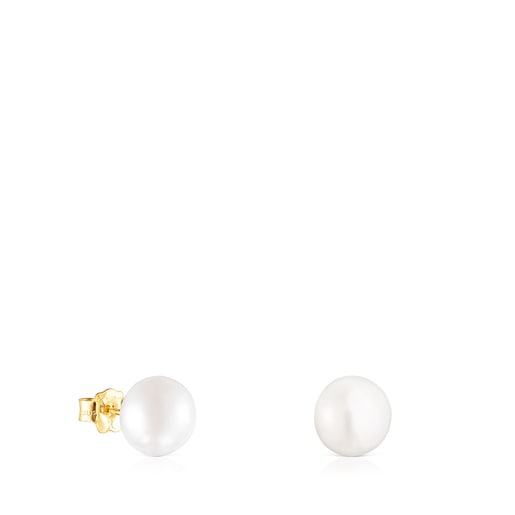 Gold Earrings with Pearls TOUS Pearls | TOUS