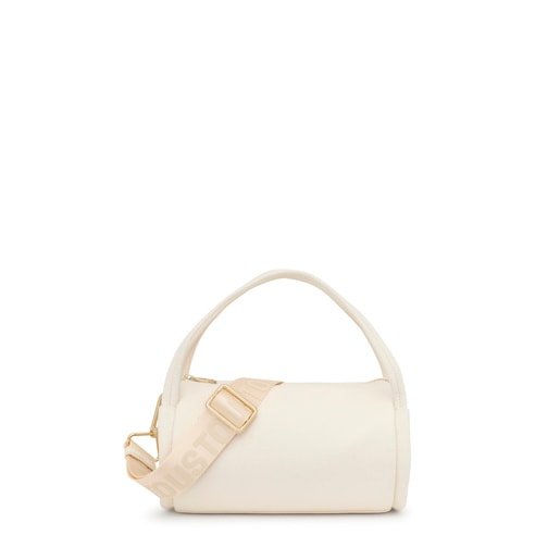 Small beige leather Duffel bag TOUS Miranda | TOUS