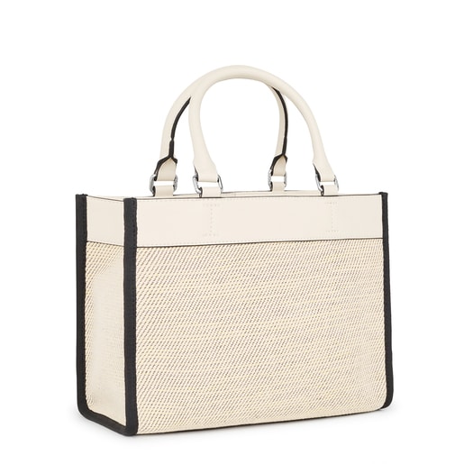 Mittelgroße Shoppingtasche TOUS Yummy in Beige