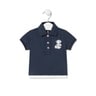 Polo t-shirt in Casual navy blue