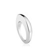 Anillo liso de plata Dybe
