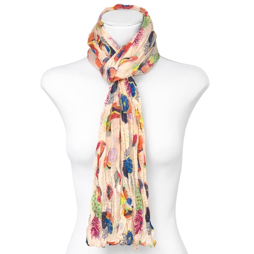 Разноцветный платок Frutas Plis