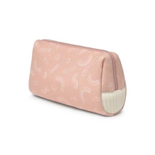 Toiletry bag in Arc pink