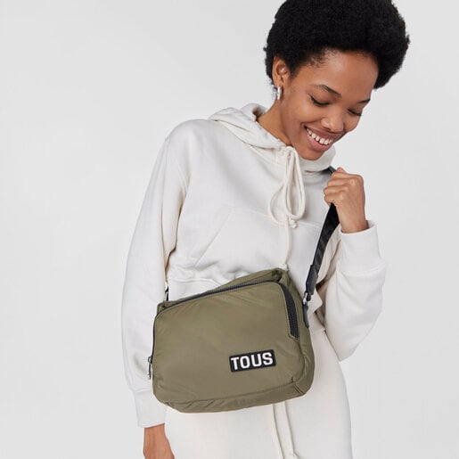 Khaki Crossbody bag TOUS Carol Soft | TOUS