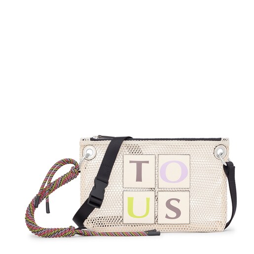 Bandolera beige TOUS Net