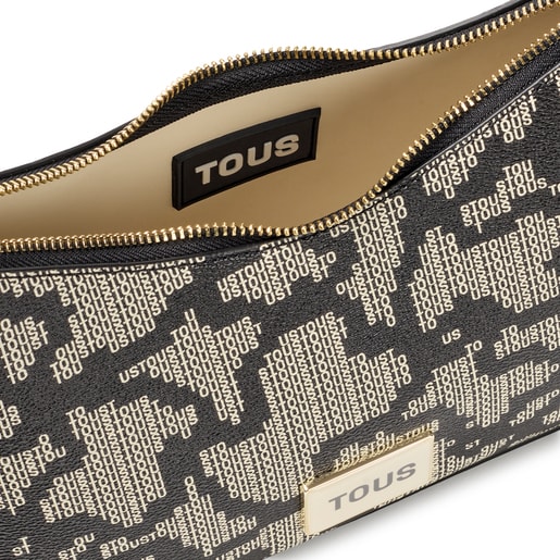 Bolso de hombro negro Kaos Pix