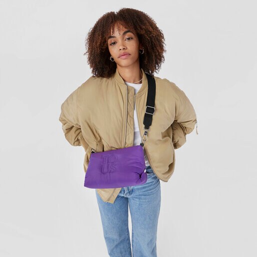 ライラックカラーのクロスボディバッグ TOUS Balloon Soft