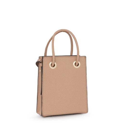 Mini-Handtasche XS TOUS Pop in Taupe