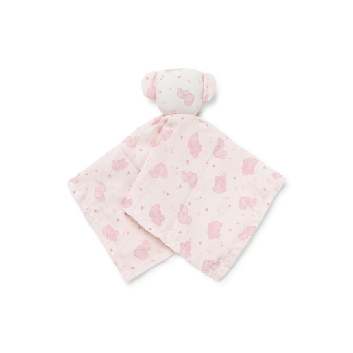 Baby comforter in Pic pink