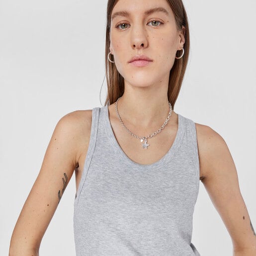 Серебряная подвеска Sweet Dolls с силуэтом звезды