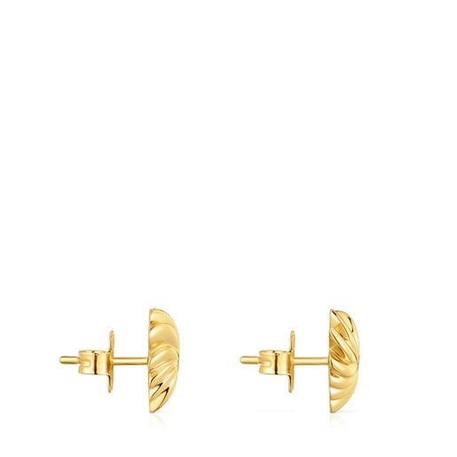 Small Earrings with 18kt gold plating over silver Galia