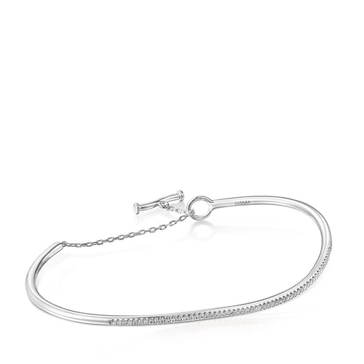 Pulseira Hav em ouro branco e diamantes