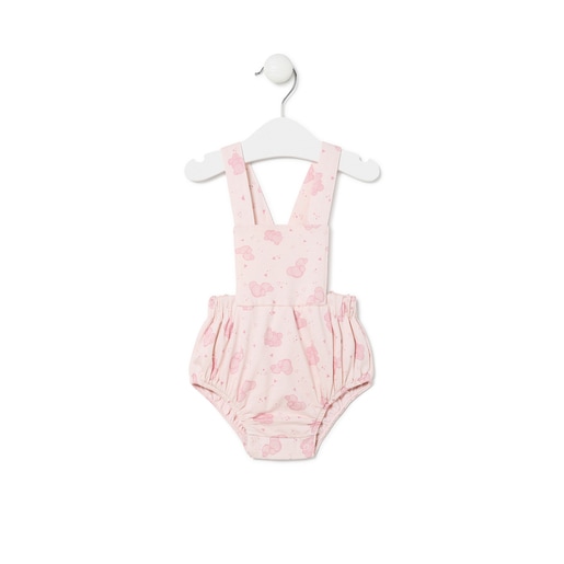 Baby romper in Pic pink