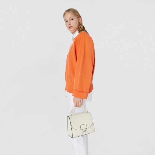 Bandolera pequeña beige TOUS Sylvia