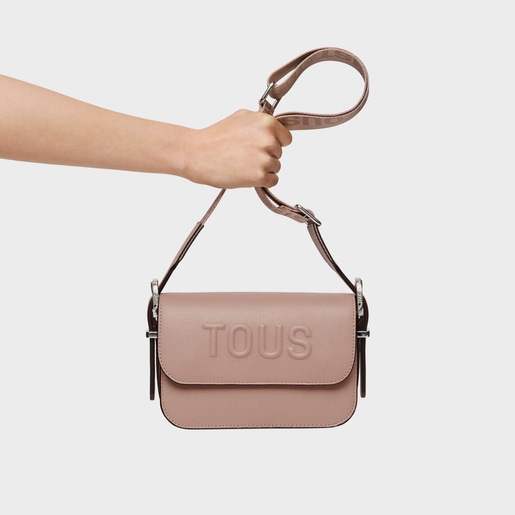 Small taupe-colored Crossbody bag TOUS Brenda