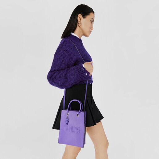 Lilac-colored TOUS La Rue Pop Minibag