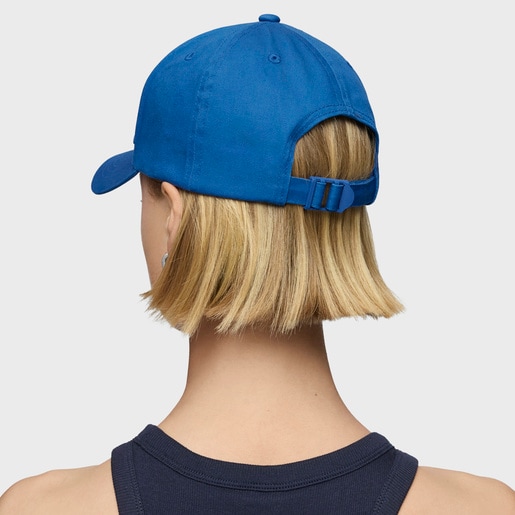 Casquette bleue TOUS Logo Metal