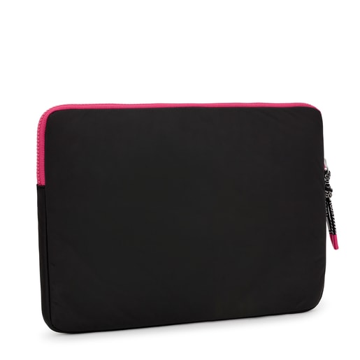 Black Laptop sleeve TOUS Carol Soft