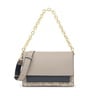 Sac à bandoulière Audree taupe moyen Kaos Icon