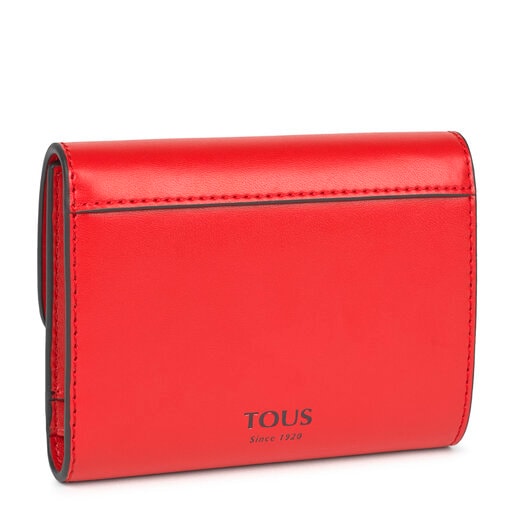 Billetera pequeña Audree rojo