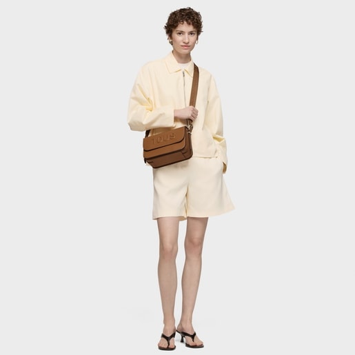 Medium camel-colored Crossbody bag TOUS Brenda