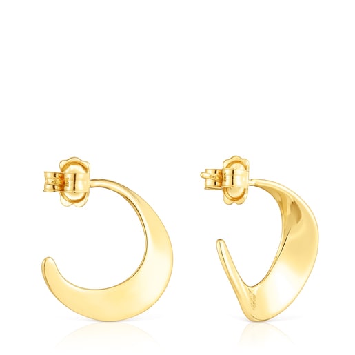 Silver vermeil Hoop earrings Gregal