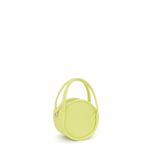Mini borsa a tracolla verde lime TOUS Miranda Soft