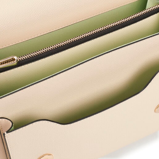 Medium beige TOUS La Rue New Audree Crossbody bag