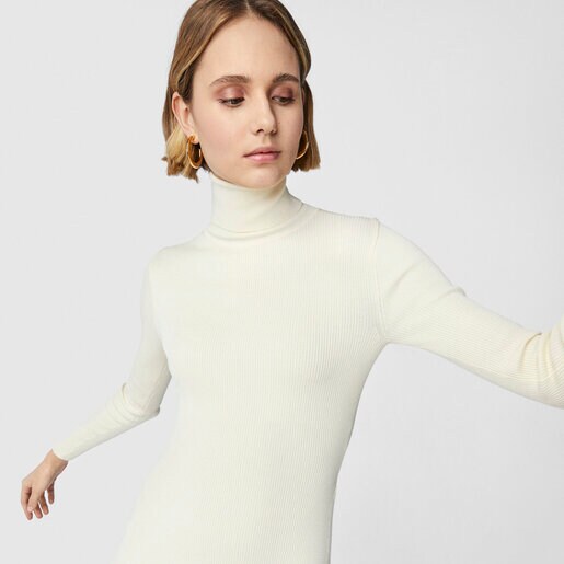 Серьги-обручи Warm из вермеля