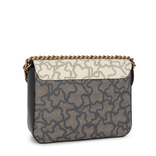 ショルダーバッグ  Kaos Legacy  Kaos柄  M  ベージュ・ブラウン