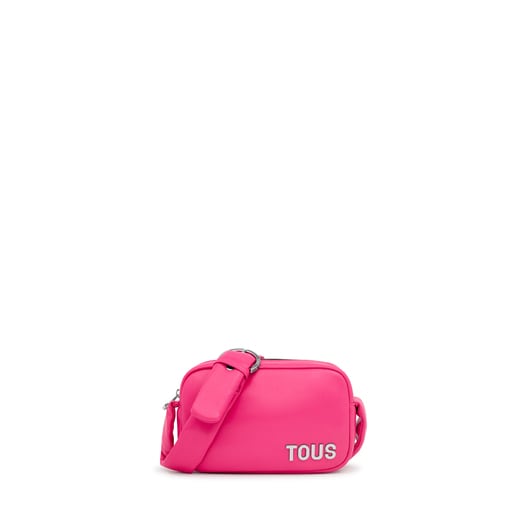 Fuchsia-colored Crossbody reporter bag TOUS Carol