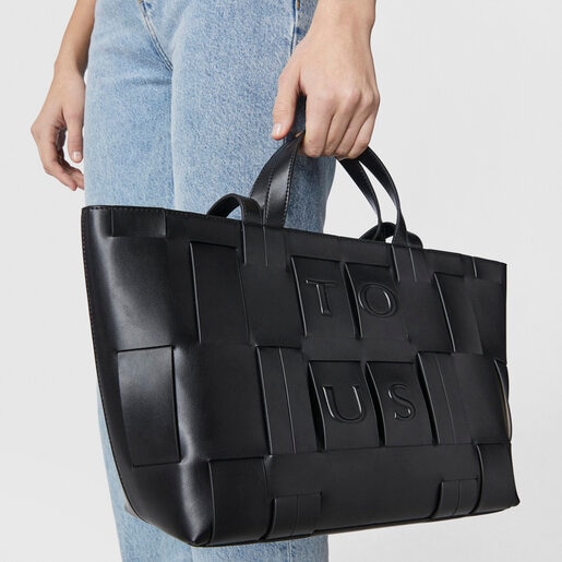 Черная сумка-тоут TOUS Damas