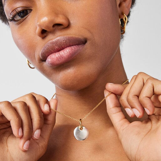 תליון לואה ירח שני צבעים