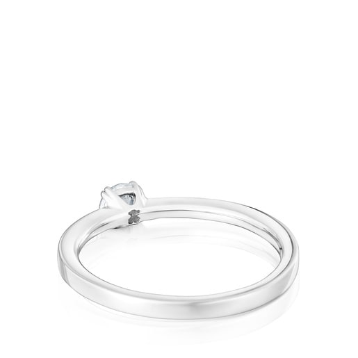 Anillo solitario de platino con diamante creado en laboratorio 0,25 ct TOUS Essentials LGD