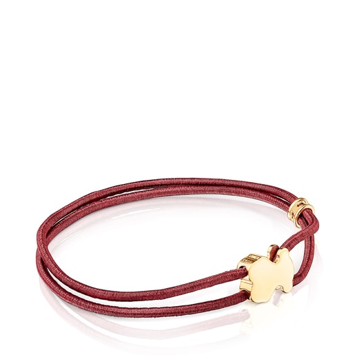 Burgundy Sweet Dolls Elastic bracelet | TOUS