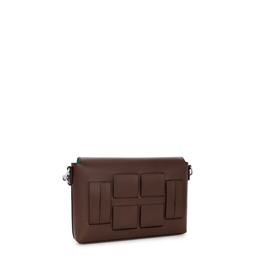Маленькая коричневая сумка-кроссбоди TOUS Damas