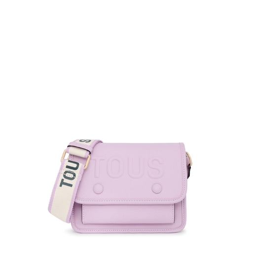 Small mauve TOUS La Rue Audree Crossbody bag | TOUS