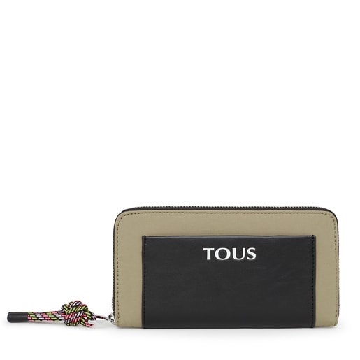 Medium khaki TOUS Empire Cotton Wallet