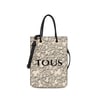 Mini bolso beige TOUS Kaos Mini Evolution
