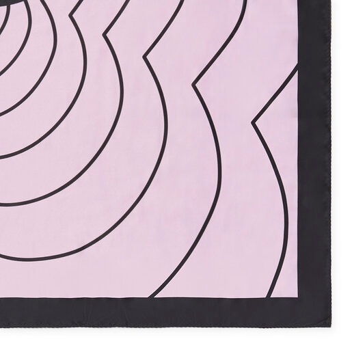 Mauve polyester TOUS Maar Scarf