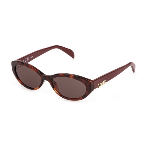 Havana-colored Sunglasses TOUS Cat Eye