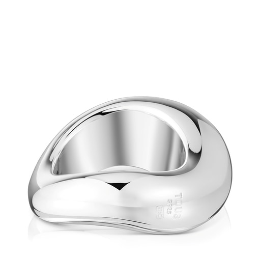 خاتم Galia Basics متوسط الحجم من الفضة
