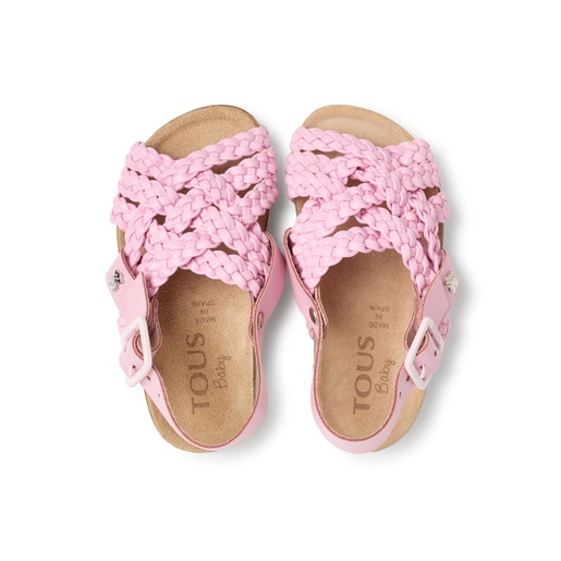Zapatos Sandalias Tous Bebe Sandalia De Bebé Niña Sparta Rosa TOUS