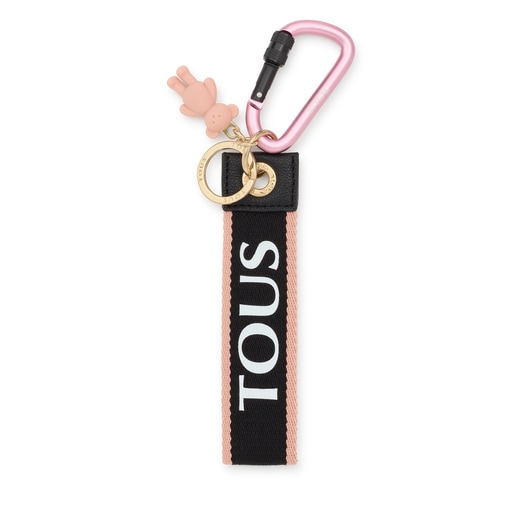 Pink TOUS Kaos Mini Evolution Key ring | TOUS