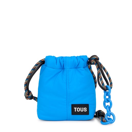 Mini bolso azul TOUS Cloud Soft