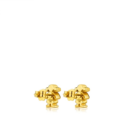 Gold Sweet Dolls Earrings Girl motif