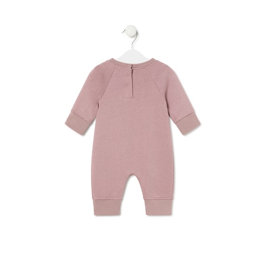 Pijama d'una peça per a nadó amb orelles Classic rosa