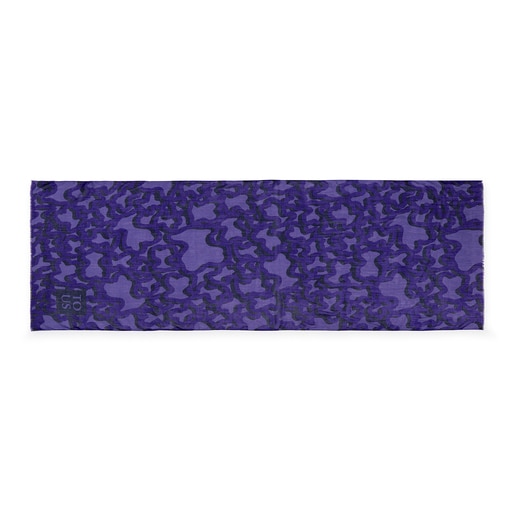 Lilac-colored modal Kaos Mini Evolution Foulard