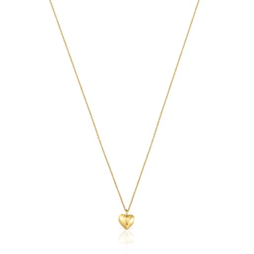 Short gold heart Necklace My Other Half